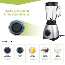 Блендер BROCK BL 1502 SS стаціонарний 500Вт - мініатюра 4