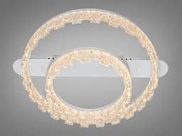 LED-світильник стельовий Diasha MX78205/500+300WH 72W, 2 кільця, 3 режими світла, 50x60 см - мініатюра 3