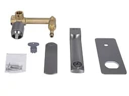Змішувач для раковини Qtap прихованого монтажу Slavonice, Gunmetal Black PVD (k35) QTSLA273GMB45920 - мініатюра 6