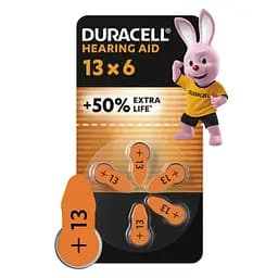 Батарейка Duracell PR48 / 13 * 6 (5004322) - мініатюра 2