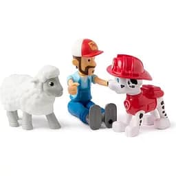 Набір колекційних фігурок Paw Patrol Цуценя-рятівник Маршал, фермер Ел та вівця (SM97242/6072994) - мініатюра 4