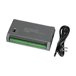 Блок живлення Kraft KRF-1216B (16CH) 200W, 16 каналів навантаження, 12V/1A на 1 канал, з регулятором напруги для компенсації довжини кабелю (43-00146) - мініатюра 10