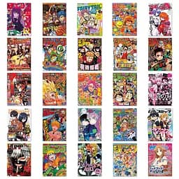 Стікерпак Епоха манги: Легенди та герої Набір наклейок GeekLand Manga Era: Legends and Heroes 50 штук - мініатюра 4