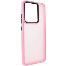 Чехол TPU+PC Lyon Frosted для Motorola Moto G86 5G Pink