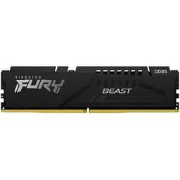 Модуль пам'яті для комп'ютера DDR5 32GB 5600 MHz Beast Black Kingston Fury (ex.HyperX) (KF556C40BB-32) - мініатюра 2