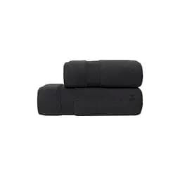 Рушник махровий Lotus Home - Pearl чорний 90x150 - мініатюра 7