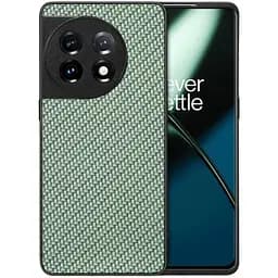 Чохол KOOLRIVER Carbon Style для OnePlus 11 Green