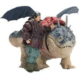 Набір Dragons Як приборкати дракона Гронкл Сарделька 18 см та вершник Рибоніг 7.5 см (SM66663/6074006) - мініатюра 9