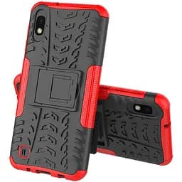Чохол-накладка Toto Dazzle Kickstand 2 in 1 Case Samsung Galaxy M10 Red