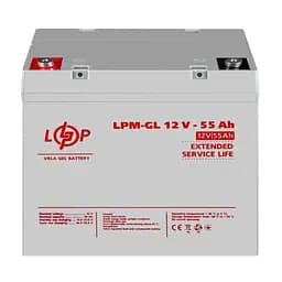 Аккумулятор гелевий Logicpower LPM-GL 12 V - 55 Ah - мініатюра 3