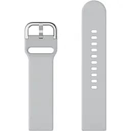Ремінець DK CDK для Garmin Vivoactive 3 "S" 20mm Silicone Sport Band Classic (012194) (grey) - мініатюра 2
