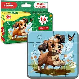 Набір настільних ігор Ludum 2 в 1 Котик 1 + Песик 1 максі-пазли (ME5032-09) - мініатюра 3