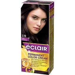 Крем-краска для волос Éclair Omega-9 стойкая №3.70 Темный шоколад