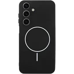 Чохол Silicone Cover Lakshmi Full Camera (AA) with Magnetic Fit для Samsung Galaxy A17 4G/5G Чорний / Black