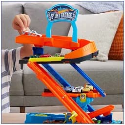 Набір Hot Wheels Гараж-трансформер для трюків (JHL94) - мініатюра 5