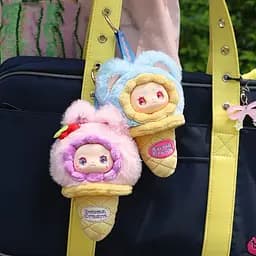 Колекційна м'яка іграшка з кільцем Морозивко Pop Top MJ-000095 Lucky Emma серії "Scoop Ice Cream" - мініатюра 6