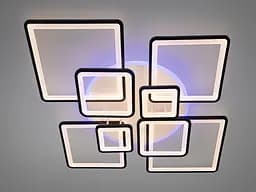Сучасна LED люстра з пультом, диммером та підсвіткою, 225W - мініатюра 2