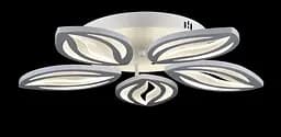 Люстра стельова LED Splendid Ray LK23/5, 120W, білий, сучасний стиль з пультом - мініатюра 3