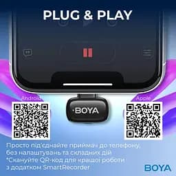 Мікрофон Boya mini-14 Type-C Black (mini-14) - мініатюра 12