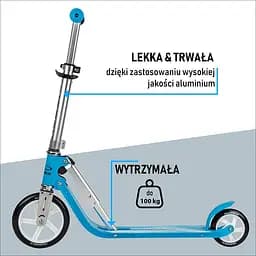 Самокат Hudora Little Big Wheel синій (14202) - мініатюра 6