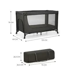 Ліжко-манеж Kinderkraft Joy Light Grey (KLJOYLIGRY00000) - мініатюра 6