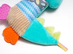Брязкальце Ks Kids Кроко, м'яке з прорізувачем (KA10812-HC) - мініатюра 4