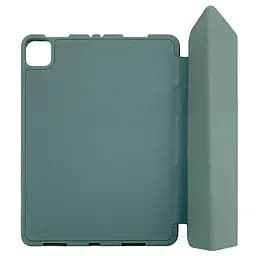 Чохол-книжка CDK для Apple iPad Air 11" M3 2025 екошкіра/силікон Smart Case cлот стилус (011190) green - мініатюра 7