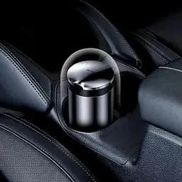 Попільничка для авто BASEUS Premium Car Ashtray CRYHG01-01 чорна з підсвіткою - мініатюра 3