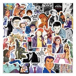Стікерпак Хлопчики двадцятого століття Набір наклейок GeekLand 20th Century Boys 55 штук - мініатюра 3