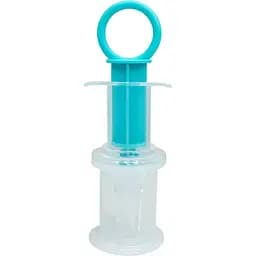 Дитячий шприц-дозатор для ліків Mega Zayka із мірним стаканчиком MGZ-0719(Turquoise) - мініатюра 2