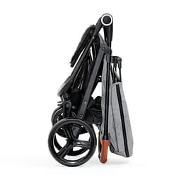 Прогулянкова коляска Kinderkraft Grande Plus, Grey (4443) - мініатюра 9