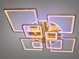 LED-люстра Diasha 8160/8G LED 3color dimmer, 225W, 12375 lm, димер - мініатюра 4