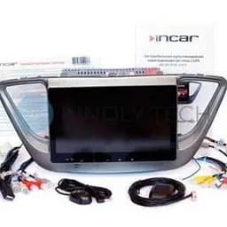 Штатна автомагнітола XPRO Hyundai Accent 2017 (9") Android 10.1 (4/32) біла (MER-14099_5461) - мініатюра 4