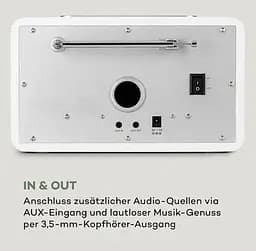 Інтернет-радіо Auna Connect 150 MKII DAB+/FM/Spotify/BT (10037494) - мініатюра 5