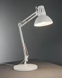 Настільна лампа Ideal Lux Wally 193991 E27 1x60W IP20 біла - мініатюра 2