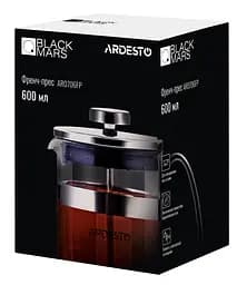Френч-прес Ardesto Black Mars, 600 мл (AR0706FP) - мініатюра 3