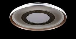 Люстра стельова LED Splendid Ray L55088/500B/1, 1 лампа, 50 см, сірий/золотий, димер, сучасний стиль