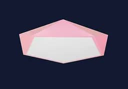 Люстра потолочна LED Levistella 752L77 PINK, 70W, регульована температура світла, рожевий, сучасний стиль для дому - мініатюра 2