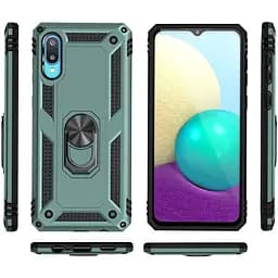 Панель BeCover Military для Samsung Galaxy A02 SM-A022 / M02 SM-M022 Dark Green (706641)