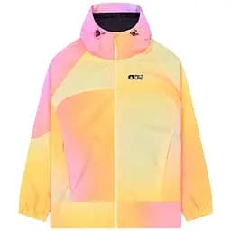 Куртка штормова Picture Organic Surface Printed Women S Світло-жовтогарячий - мініатюра 7