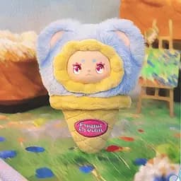 Колекційна м'яка іграшка з кільцем Морозивко Pop Top MJ-000095 Lucky Emma серії "Scoop Ice Cream" - мініатюра 3