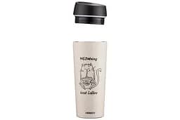 Термокухоль Ardesto Coffee Time Meowning 450 мл Бежева AR2645WC - мініатюра 4