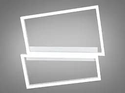 Сучасна LED-люстра Diasha 2552WH dimmer 57W, 3135 lm, 46x41 см з регулюванням світла - мініатюра 4