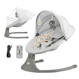 Крісло-гойдалка Kinderkraft Lumi 2 Light Grey (KBLUMI02LGR0000) - мініатюра 7