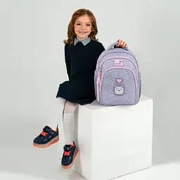 Рюкзак для початкової школи Kite Education 763S Pixel Love Сірий (K26-763S-1) - мініатюра 18