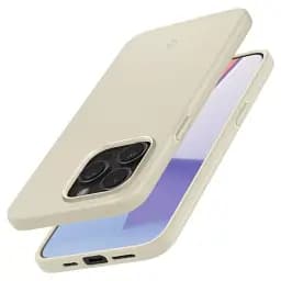 Чохол Spigen Thin Fit Mute Beige для iPhone 15 Pro (ACS06694) - мініатюра 3