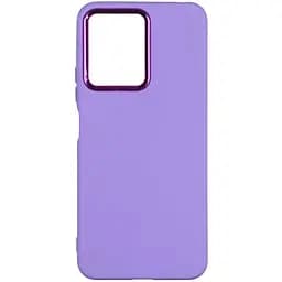 Чохол Silicone Cover Metal frame AA Xiaomi Redmi Note 12 Pro+ 5G Elegant purple