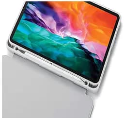 Чохол-книжка CDK для Apple iPad Air 10.9" 4gen 2020 екокожа/силікон Smart Case cлот стилус (011190) grey - мініатюра 7