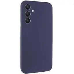 Чохол Silicone Cover Lakshmi Full Camera (AAA) для Samsung Galaxy A56 5G Темно-синій / Midnight blue