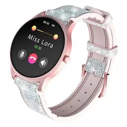Смарт-годинник Kieslect Lora Lady Calling Watch Silver Pink - мініатюра 3